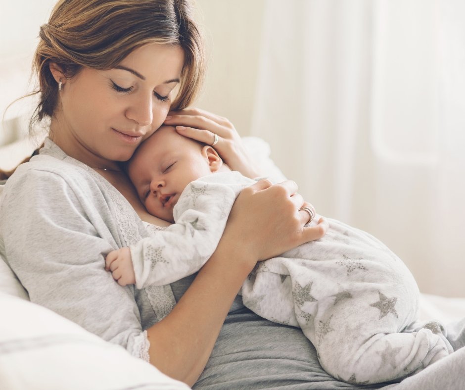 new babeez consult - 2 hour home visit mother and baby sleeping